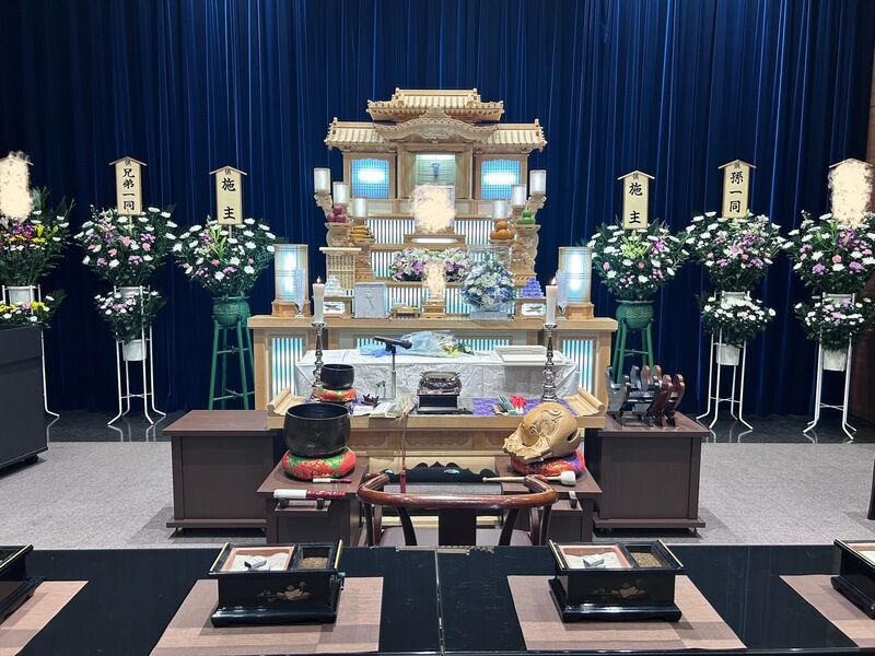 葬儀事例: 高崎市　一日葬　一般葬