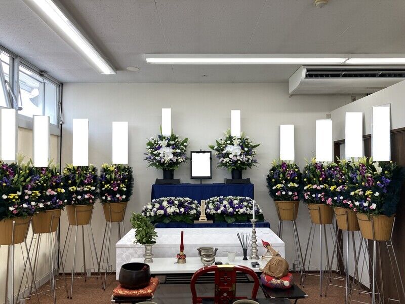 葬儀事例: 常滑ホールの1日葬