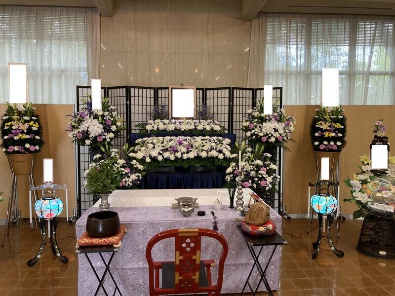葬儀事例: 知多斎場の1日葬