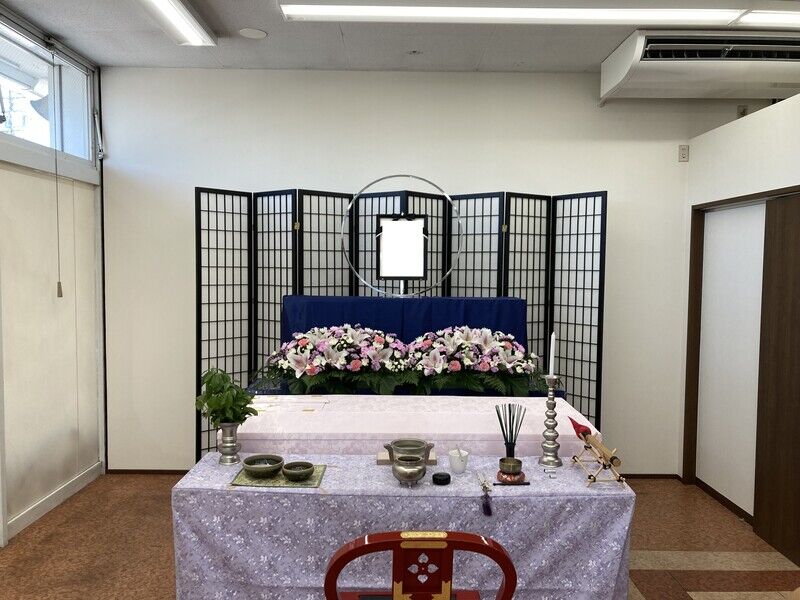 葬儀事例: 常滑ホールの1日葬