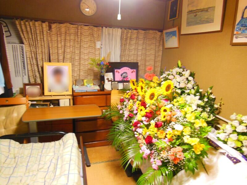 葬儀事例: ご自宅でのご家族葬