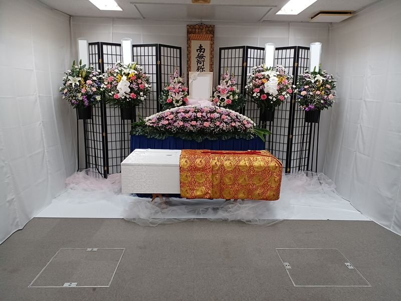 葬儀事例: 足代公園集会所にての家族葬