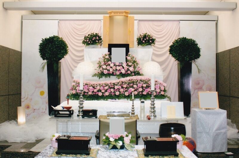 葬儀事例: 横浜市南部斎場にて家族葬(一日葬)