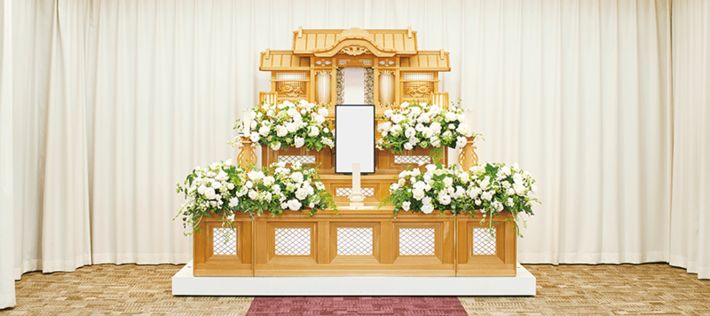 葬儀事例: 身内だけでゆっくりと