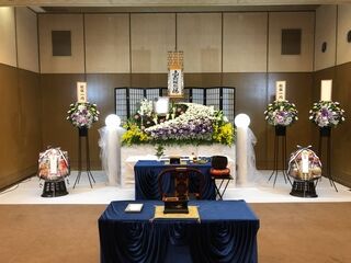家族葬プラン30、北斎場中式場を利用しての家族葬