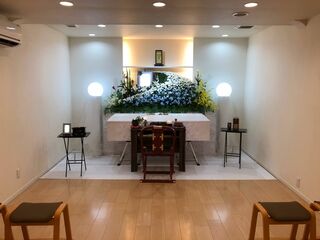 山葬家族葬ホールでの家族葬、ホール限定家族葬プラン30の事例