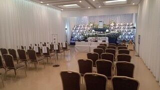 桐ヶ谷斎場での一般葬「鶴の間」