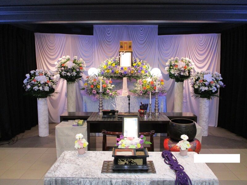 葬儀事例: 市営斎場１日葬