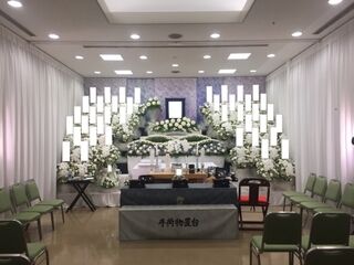 落合斎場　70名一般葬