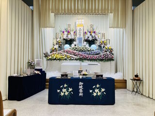 堺市立斎場第三式場での家族葬事例