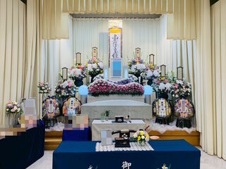 堺市立斎場第三式場での家族葬事例