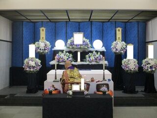 横浜市南部斎場にて１日家族葬