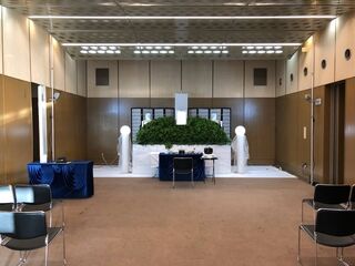 大阪市立北斎場、中式場での家族葬のお葬儀実例