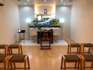 山葬家族葬ホールでの家族葬、S家様のお葬儀実例