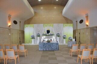 相模原市営斎場 大式場にて一日葬