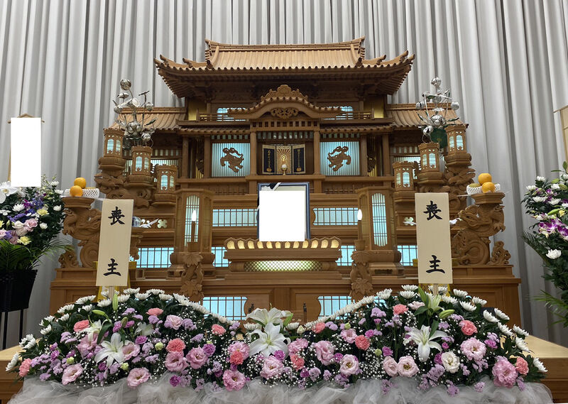 葬儀事例: うしくあみ斎場　家族葬