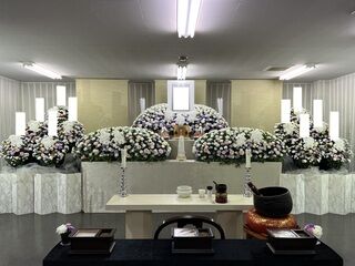 東高野会館での24名の一般葬の事例