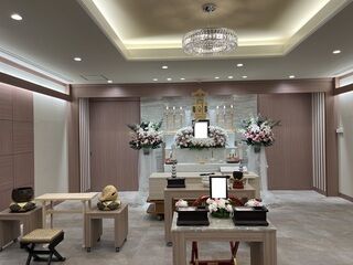 落合斎場での7名の一日葬の事例