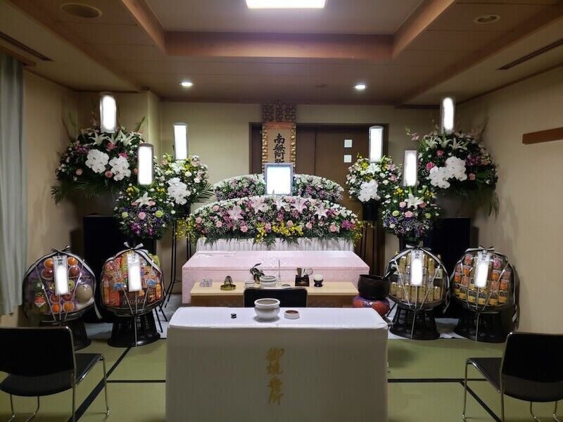 葬儀事例: 北斎場小式にて家族葬