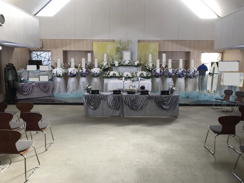 葬儀事例: 新座市営墓園斎場の家族葬（お別れ式）
