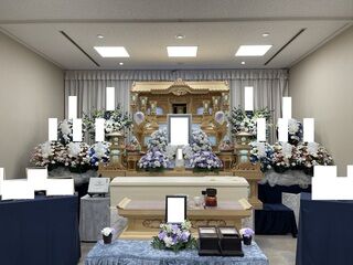 堀ノ内斎場での24名の一日葬の事例