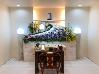 山葬家族葬ホール（大阪市北区）での一日葬