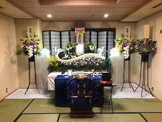 北斎場限定一日葬プラン、小式場での一日葬のお葬儀実例