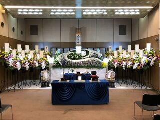 家族葬プラン45｜大阪市立北斎場、中式場での一般葬