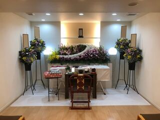 ホール限定家族葬プラン30、山葬家族葬ホールでの一日葬