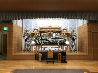 箕面市立聖苑、第二式場での家族葬