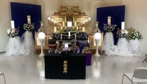 ひかり会館にて一日葬