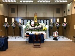 北斎場中式場、大阪市福島区M家様の家族葬