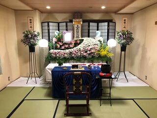 北斎場小式場、大阪市住之江区K家様の家族葬