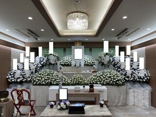 代々幡斎場での13名の一般葬の事例