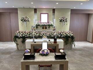 落合斎場にて18名の一般葬の事例