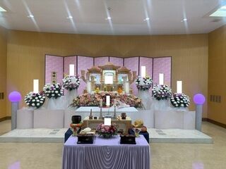 浦和斎場にて一日葬