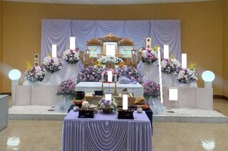 浦和斎場にて一日葬