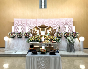 浦和斎場にて一日葬