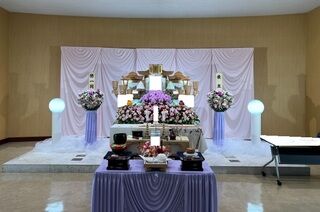 浦和斎場にて一日葬