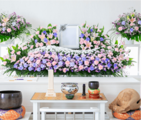 自由に家族葬 八王子左入町ホール2日間　28名での一般葬の事例