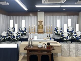 寶亀閣斎場での10名の一日葬の事例