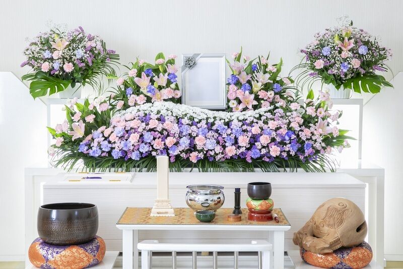 葬儀事例: 自由に家族葬 八王子左入町ホール　18名の家族葬