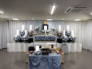 大泉橋戸会館での10名の一般葬の事例