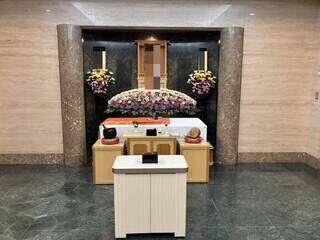 箕面市立聖苑での家族葬