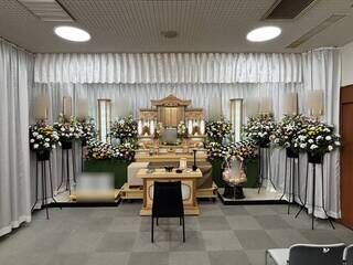 茨木市営葬儀　第5告別式場での1日葬