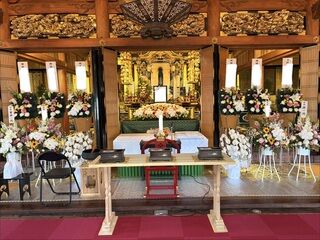 寺院での家族葬