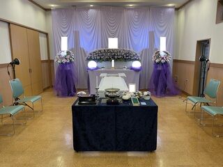 多聞院宝塔山会館での一日葬