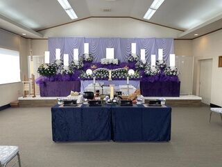 令和会館での二日葬