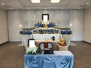 智福寺会館にて9名の一般葬の事例