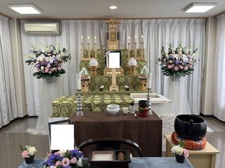 大泉橋戸会館にて3名の一日葬の事例
